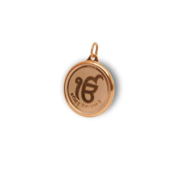 Ek Onkar Gold Charm Pendant