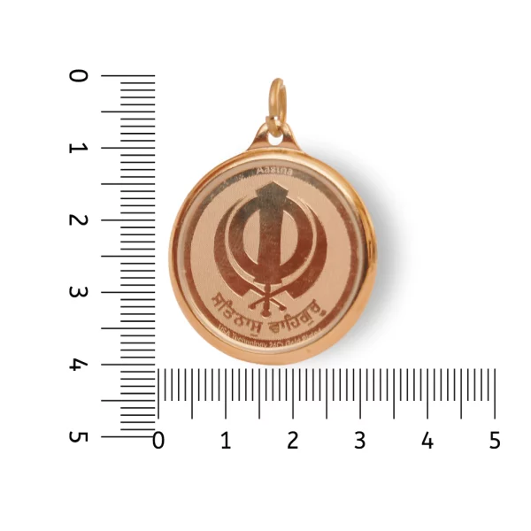 Ek Onkar Gold Charm Pendant